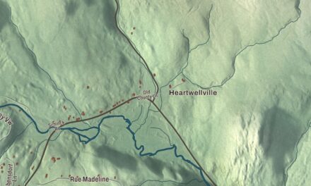 Map of Readsboro, Vermont