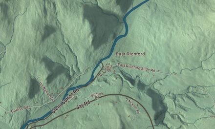 Map of Richford, Vermont