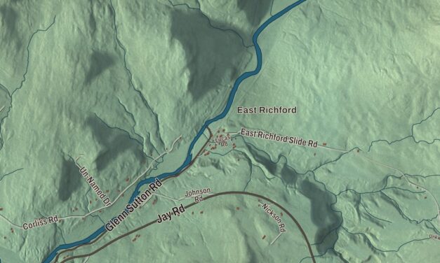 Map of Richford, Vermont