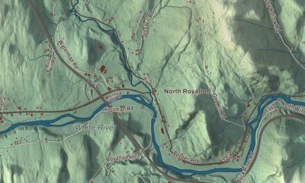 Map of Royalton, Vermont