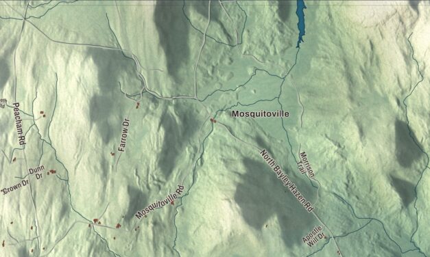 Map of Ryegate, Vermont