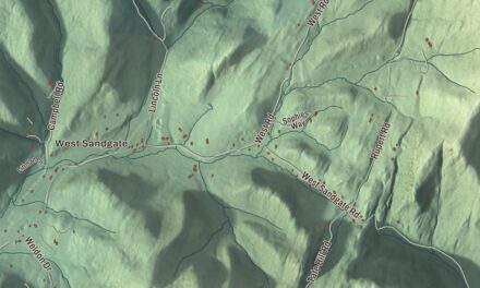 Map of Sandgate, Vermont