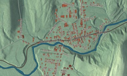 Map of Saxtons River, Vermont