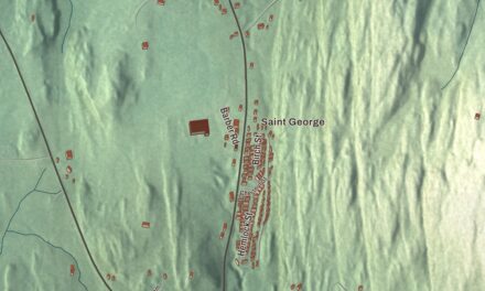 Map of St. George, Vermont