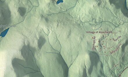 Map of Stamford, Vermont