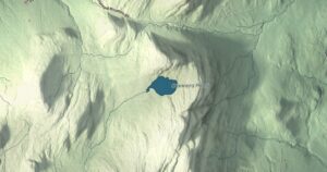 Close-up of the Stannard, Vermont aerial map