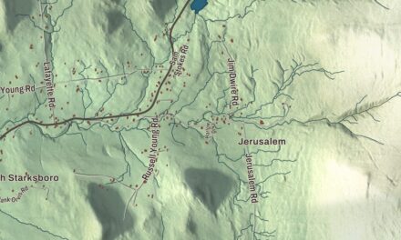 Map of Starksboro, Vermont