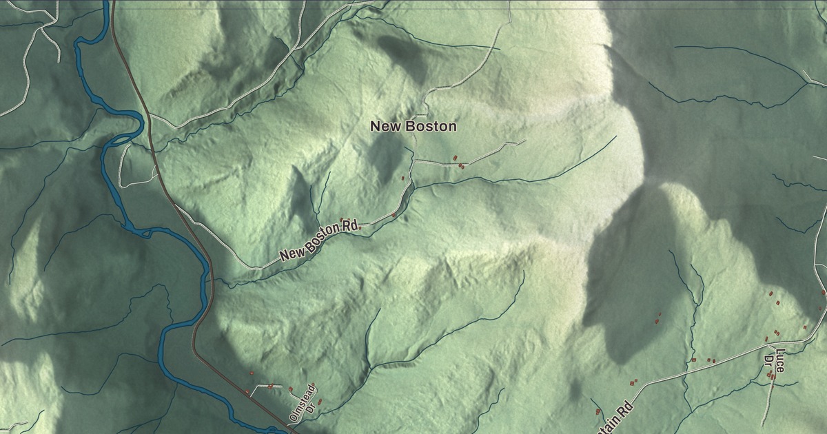 Map of Stockbridge, Vermont