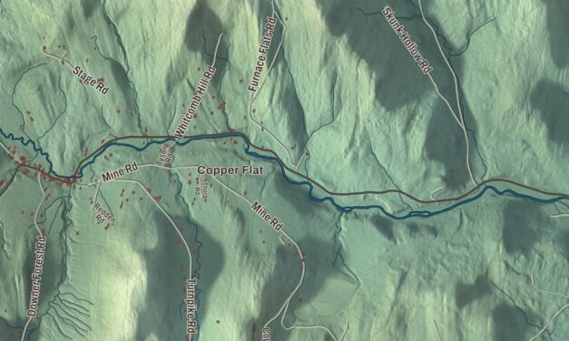 Map of Strafford, Vermont