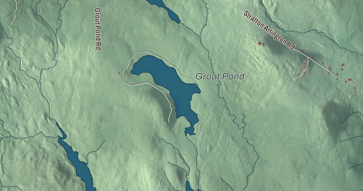 Map of Stratton, Vermont