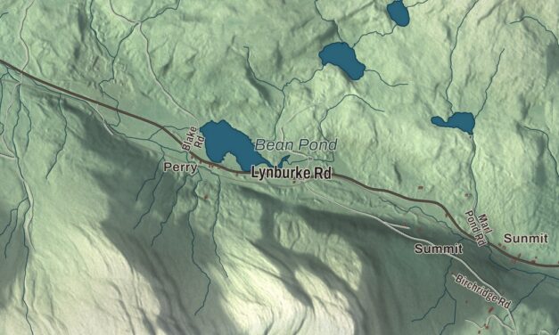 Map of Sutton, Vermont
