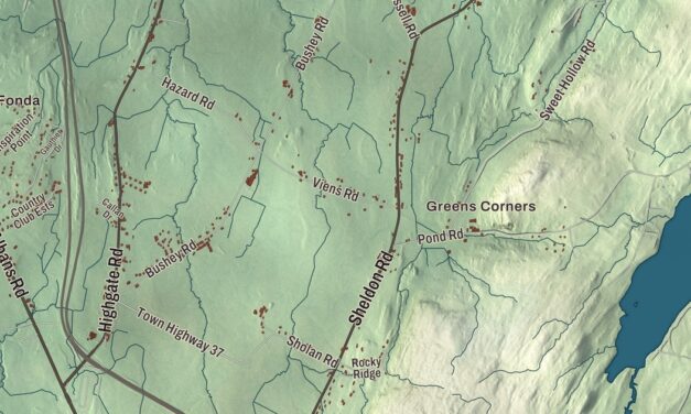Map of Swanton, Vermont