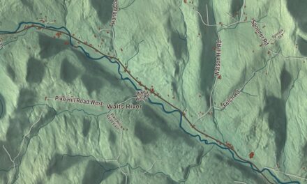 Map of Topsham, Vermont