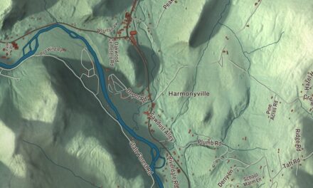 Map of Townshend, Vermont