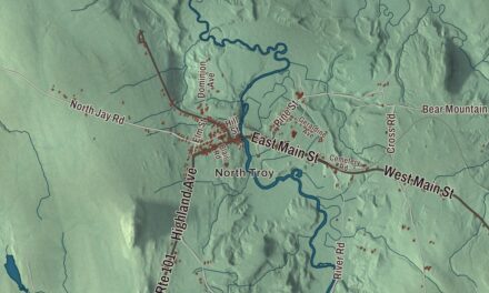Map of Troy, Vermont