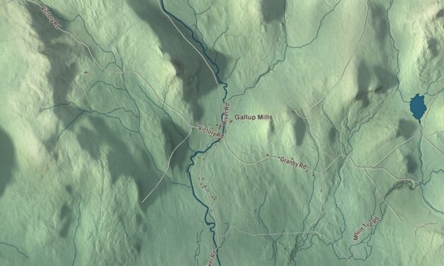 Map of Victory, Vermont