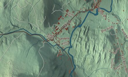 Map of Waitsfield, Vermont