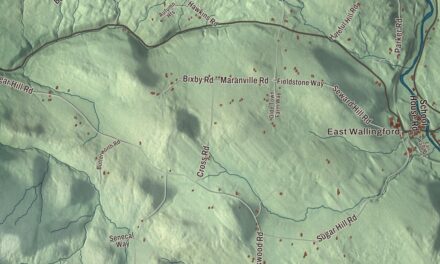 Map of Wallingford, Vermont