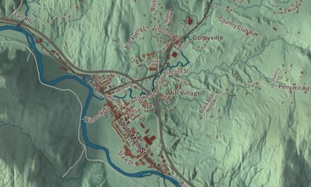 Map of Waterbury, Vermont