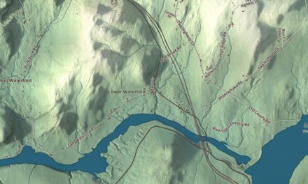 Map of Waterford, Vermont
