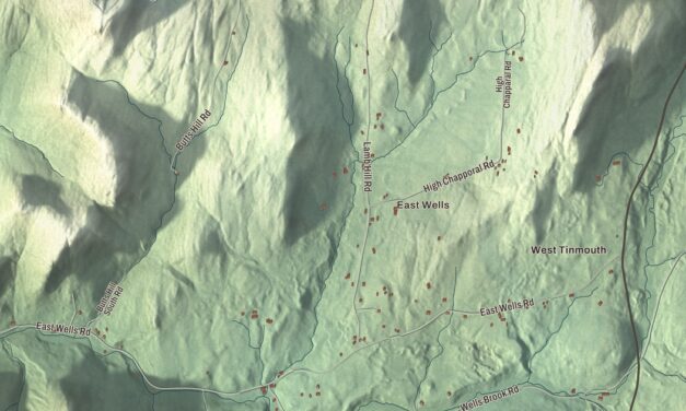 Map of Wells, Vermont