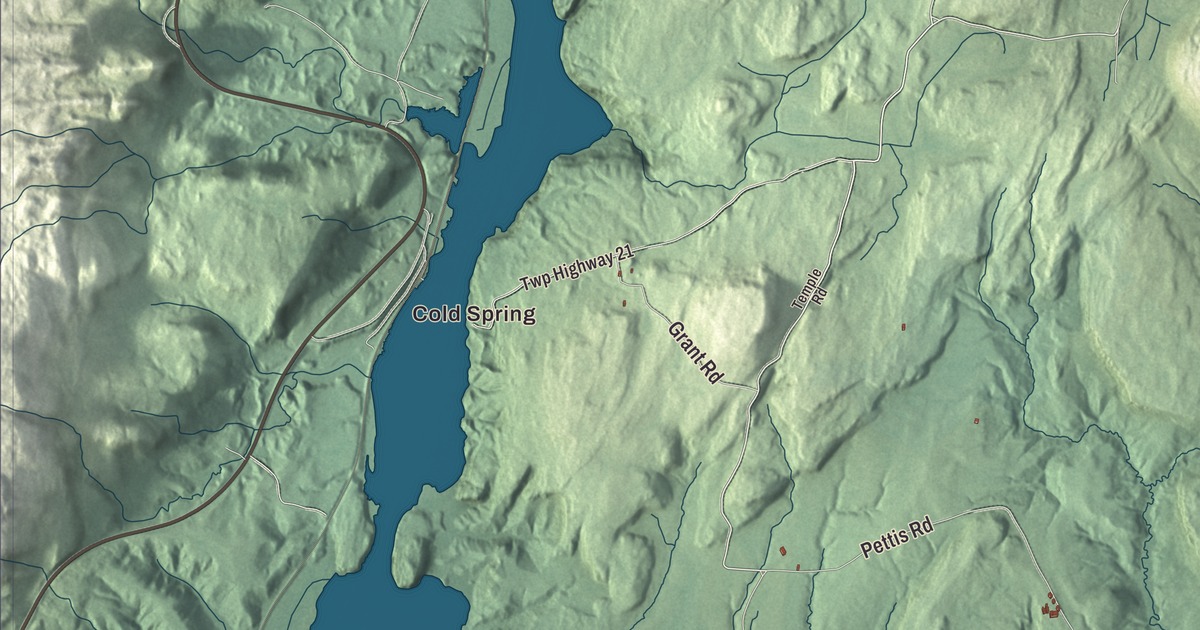 Map of West Haven, Vermont