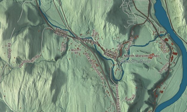 Map of Westminster, Vermont