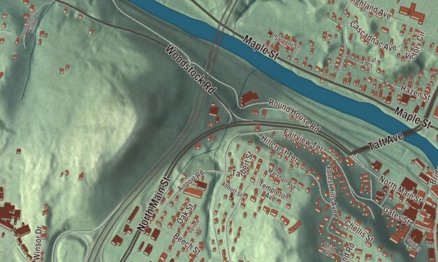 Map of White River Junction, Vermont