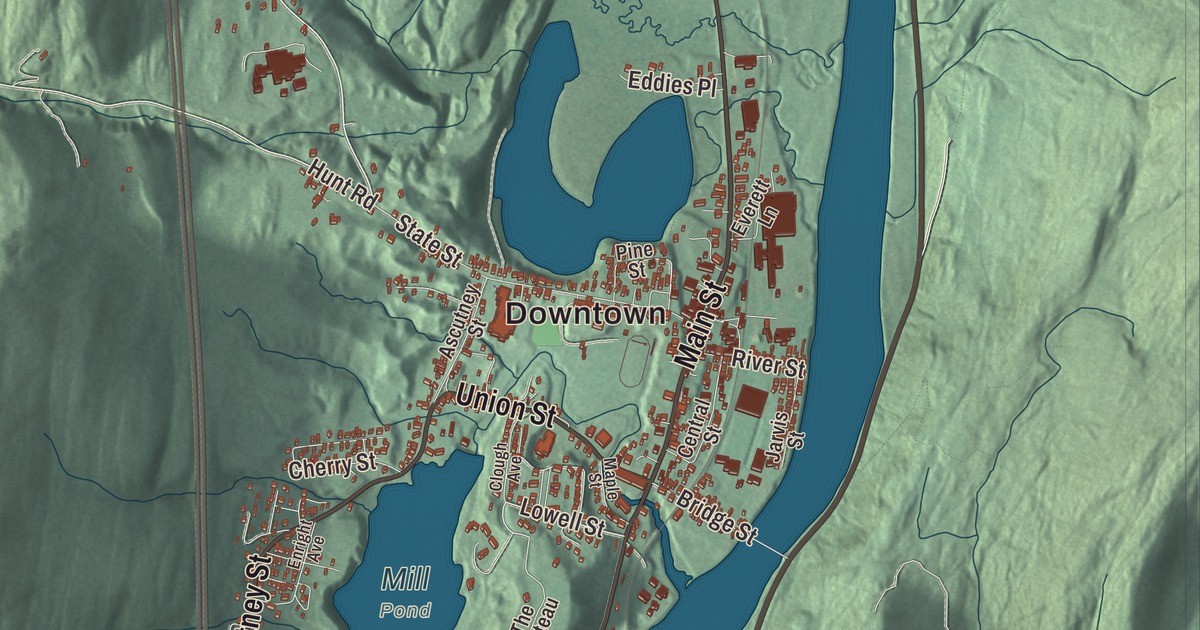 Map of Windsor, Vermont