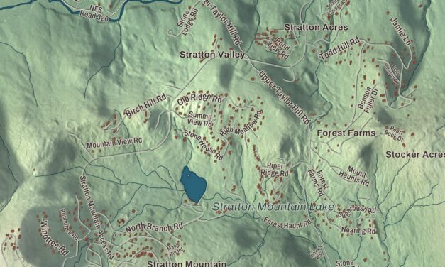 Map of Winhall, Vermont