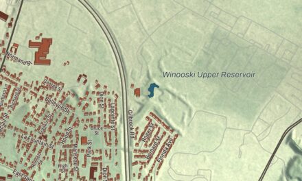 Map of Winooski, Vermont
