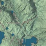 Map of Woodbury, Vermont