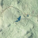 Map of Woodford, Vermont