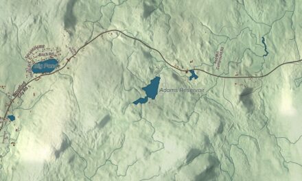 Map of Woodford, Vermont