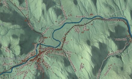 Map of Woodstock, Vermont