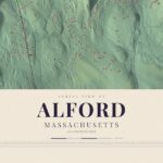 Map of Alford, Massachusetts