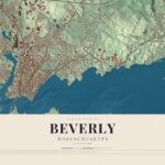 Map of Beverly, Massachusetts