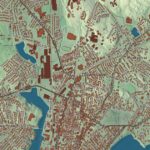Beautifully Detailed Map of Beverly, Massachusetts