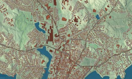Beautifully Detailed Map of Beverly, Massachusetts