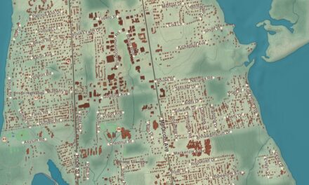 Beautifully Detailed Map of Bristol, Rhode Island