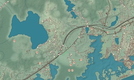 Beautifully Detailed Map of Charlestown, Rhode Island