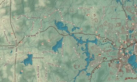 Beautifully Detailed Map of Coventry, Rhode Island