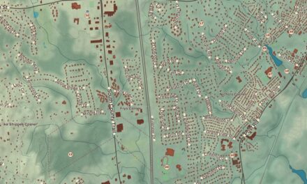 Beautifully Detailed Map of East Greenwich, Rhode Island