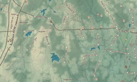 Beautifully Detailed Map of Exeter, Rhode Island