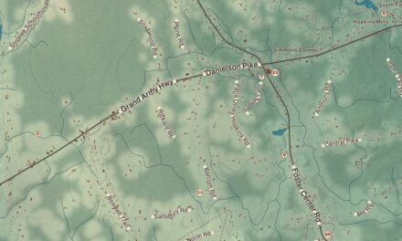 Beautifully Detailed Map of Foster, Rhode Island