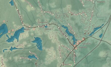 Beautifully Detailed Map of Hopkinton, Rhode Island