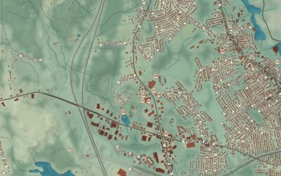 Beautifully Detailed Map of Johnston, Rhode Island