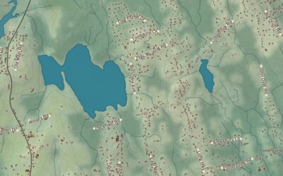 Beautifully Detailed Map of Little Compton, Rhode Island