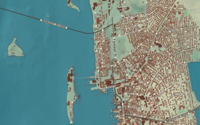 Beautifully Detailed Map of Newport, Rhode Island