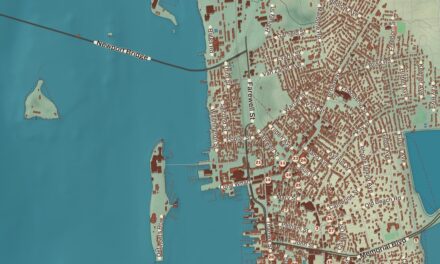 Beautifully Detailed Map of Newport, Rhode Island